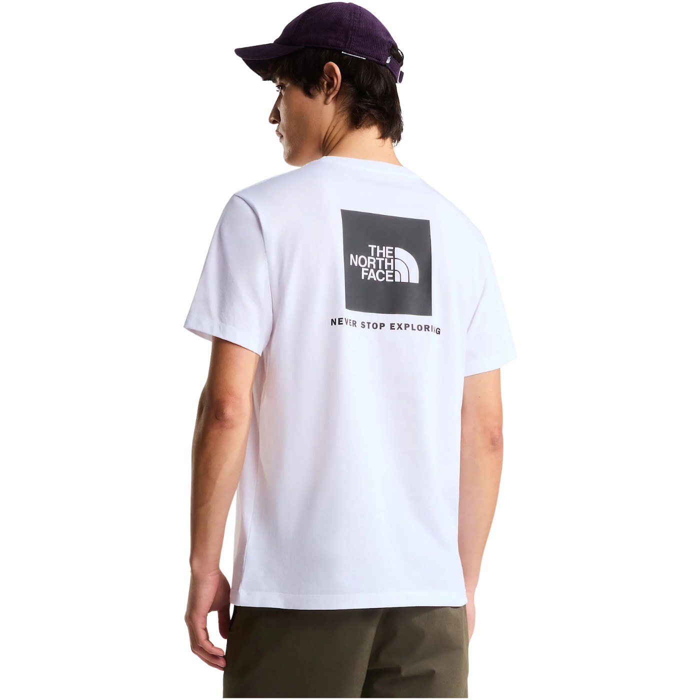 2026 The North Face Mens Evo Box Nse T-Shirt NF0A8B6K - White
